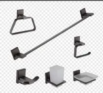 اكسسورات حمام  6PIS AKW006-H,black