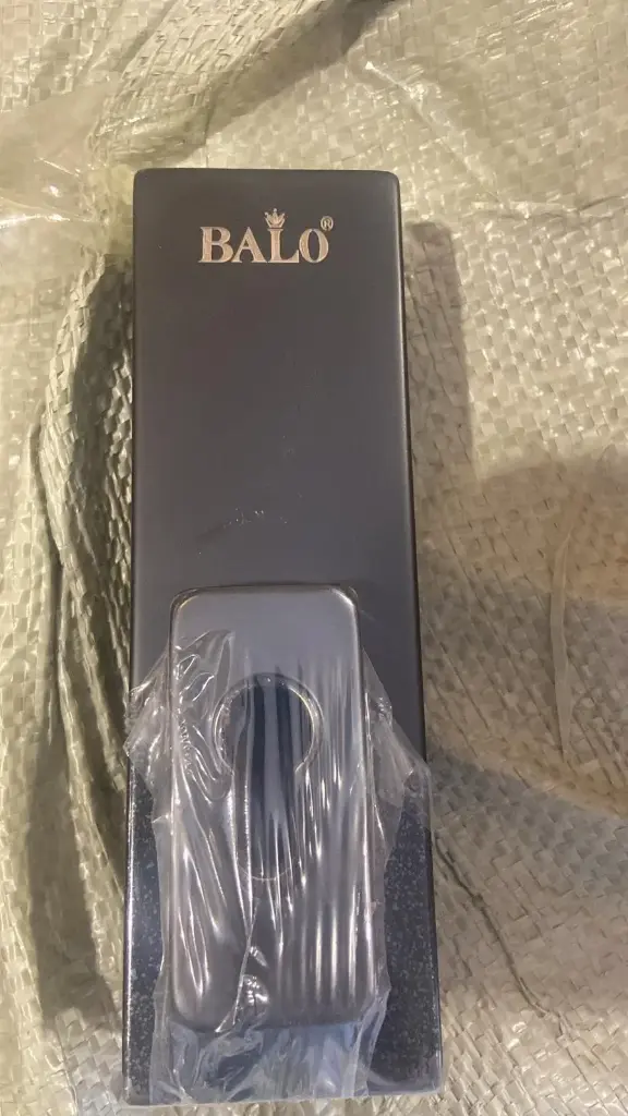 GLASS DOOR CLIP LOCK  قفل بمشبك للباب الزجاجي اسود
