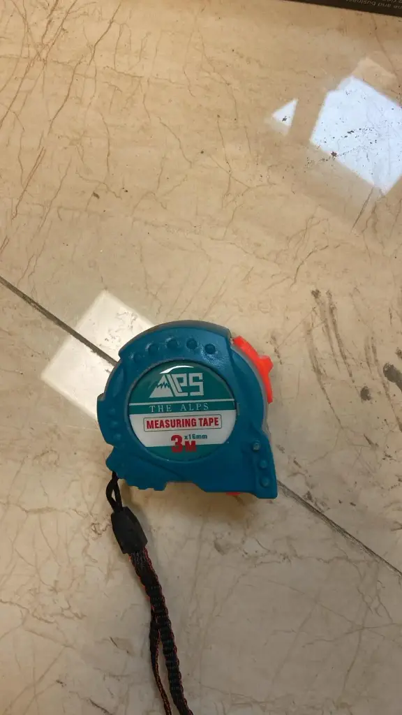 متر للقياس لون ازرق TY-03A3m*16