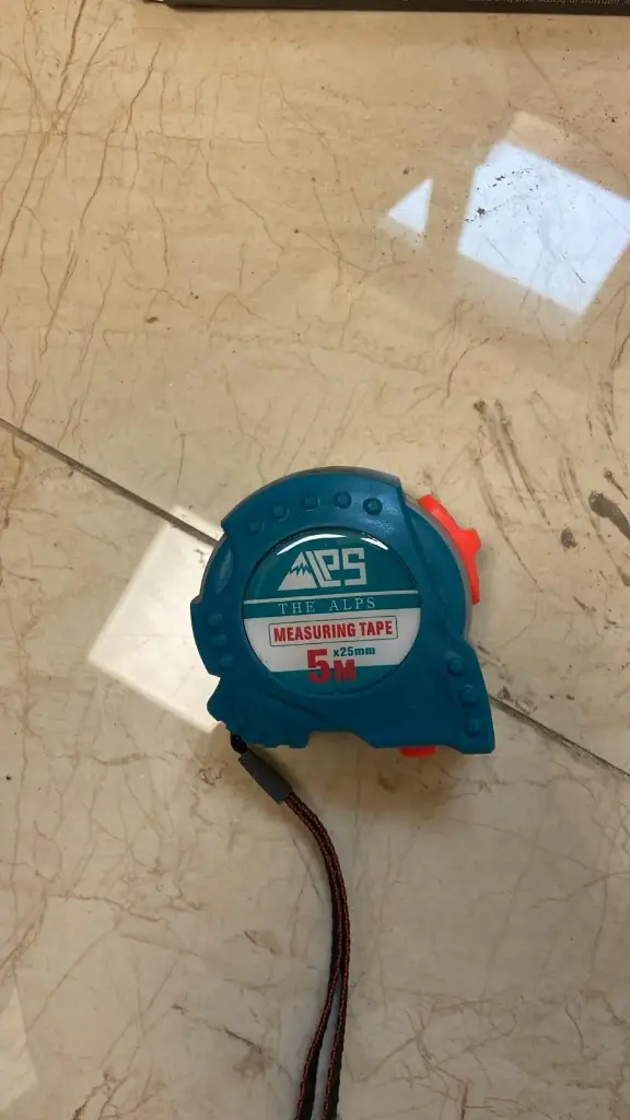 متر للقياس لون ازرق TY-03 5M*25