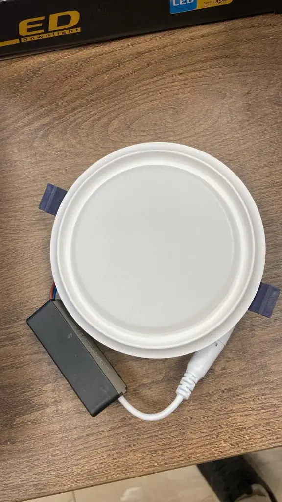 LED PANEL LIGHT  PLASTIC12W 4000Kسبوت لايت