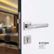 مقبض باب سلفر فاتح  HANDLE ,MEGGO  