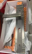 [553] مقبض باب كلاسك مزخرف سلفر  HANDLE ,MEGGO BRAND