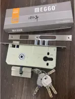 [559] قفل باب خشب سلفر MEGGO 85*45 LOCKBODY