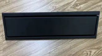 [767] مصفاية شور طولية  10*60 black