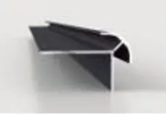[740] زواية المنيوم بلون الاسود10mm*3m  10.0C alloy aluminium，black，10mm*3m 