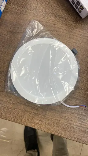 [480] سبوت لايت بلاستك LED PANEL PLASTIC18W 4000K