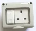 [52]  WATERPROOF SOCKET  1 gang 13A
