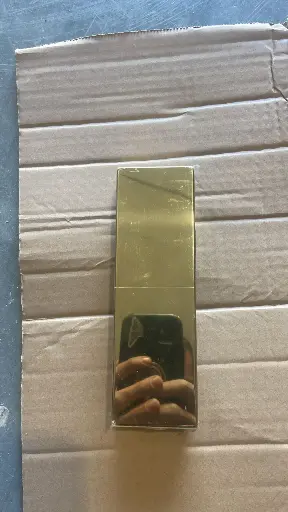 [664] GLASS DOOR CLIP LOCK  قفل بمشبك للباب الزجاجي ذهبي