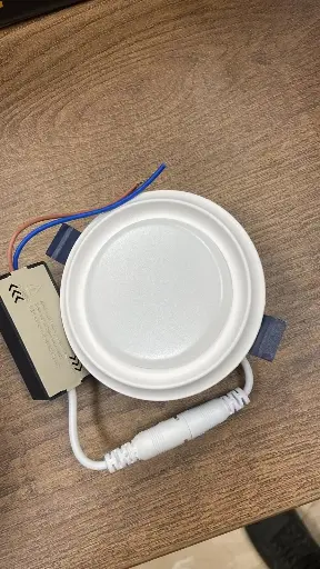 [489] سبوت لايت بلاستك LED PANEL LIGHT  PLASTIC5W 4000K