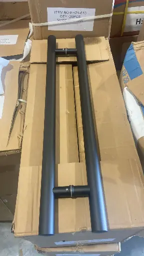 [620] GLASS DOOR HANDLE  مقبض باب زجاجي اسود