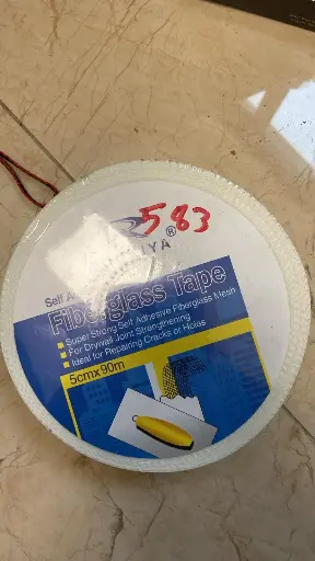 [583] شريط شبكي للجبسن بورد 5cm*90m